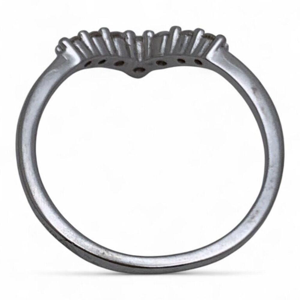 Sterling Silver Stacking Ring Or Anniversary Ring… - image 7